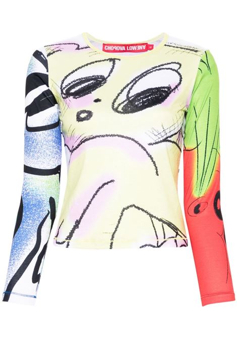 T-shirt Yellow Guy multicolore Chopova Lowena - donna CHOPOVA LOWENA | Maglie | 2262MLT